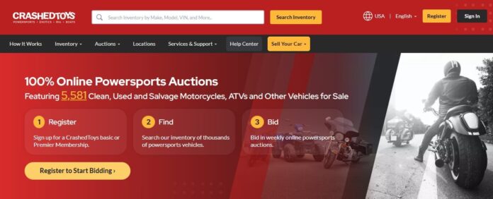 Crashedtoys Powersport Auction